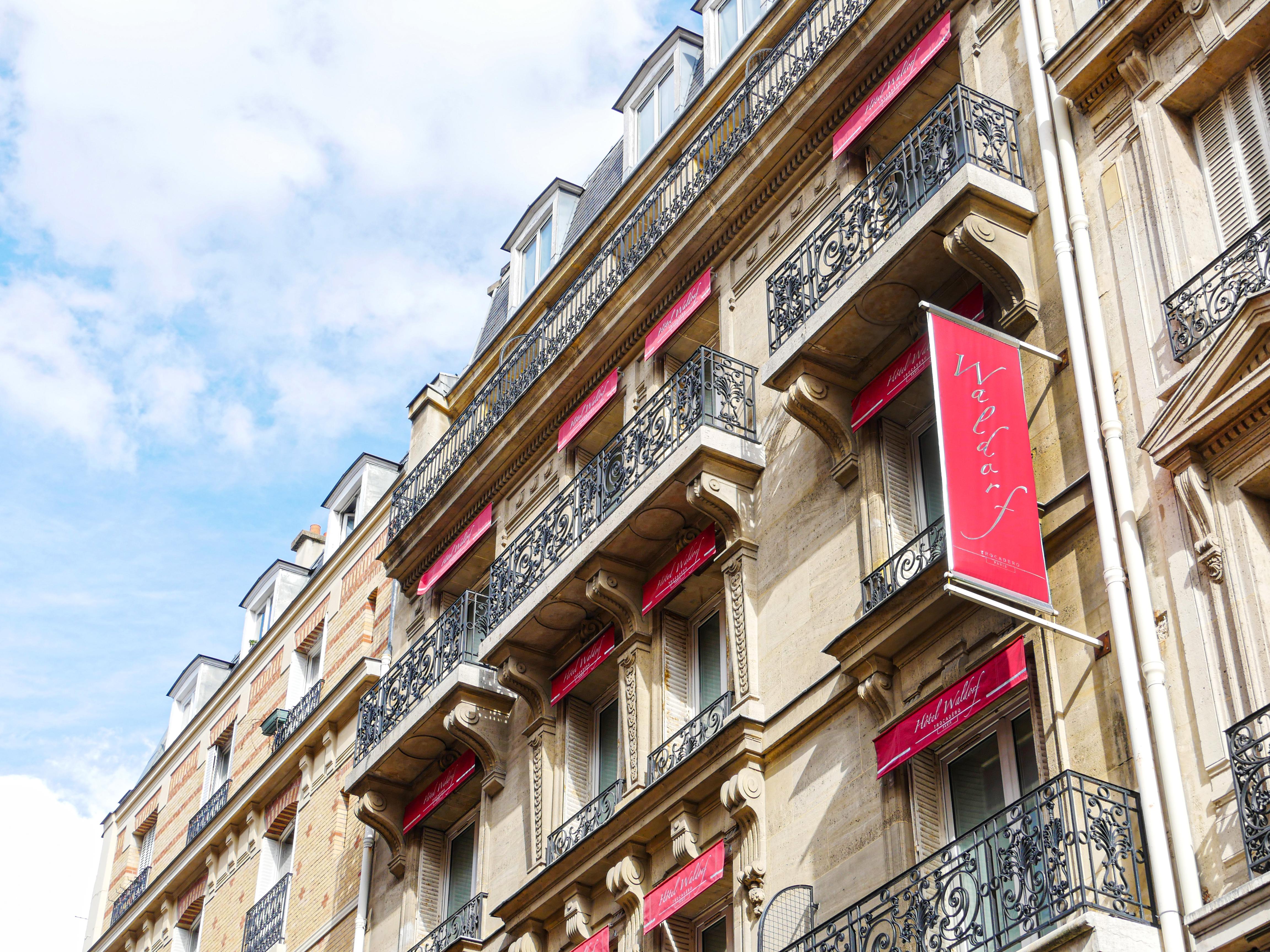 Hotel Waldorf Trocadero Tour Eiffel Париж Экстерьер фото